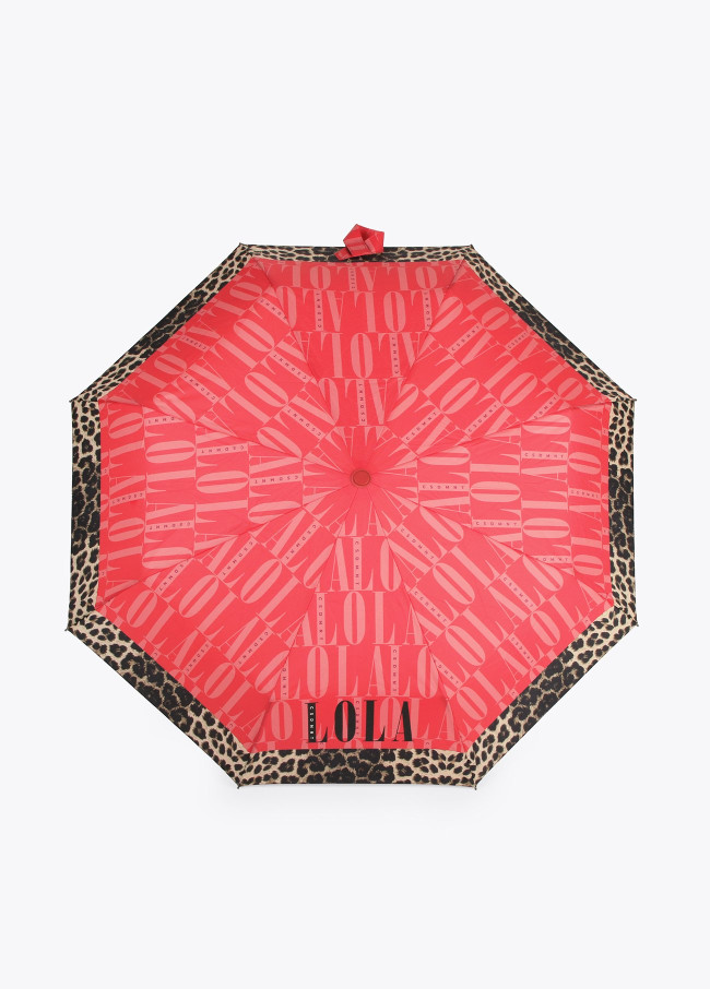 Parapluie automatique à imprimé Lola et