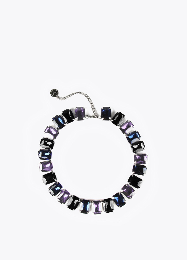 Collar choker cristales