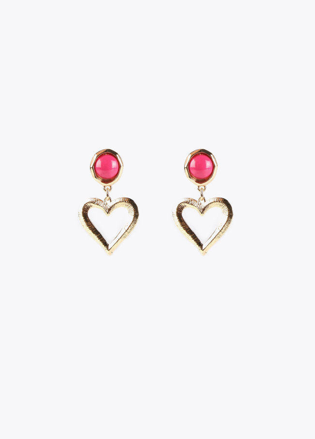 Heart earrings