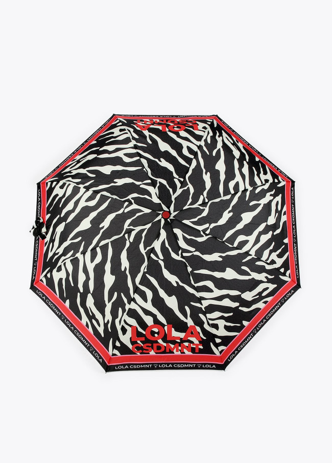 Guarda-chuva automático estampado zebra