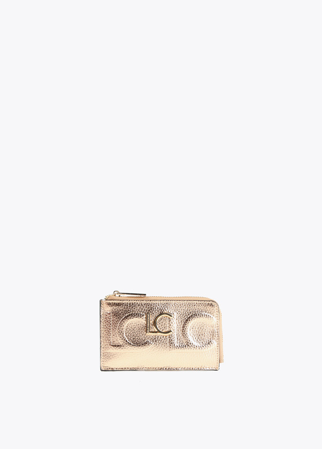 Metallic card holder