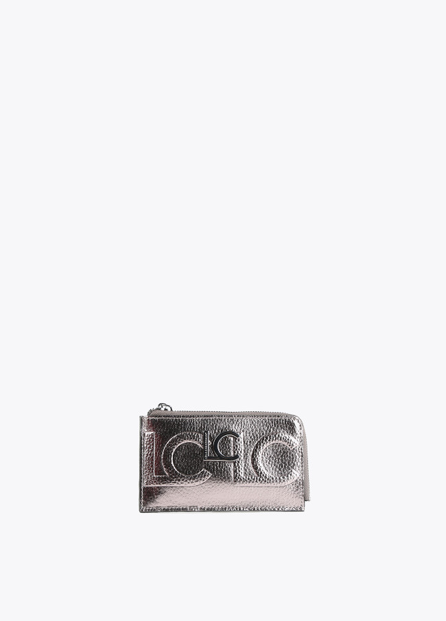 Metallic card holder