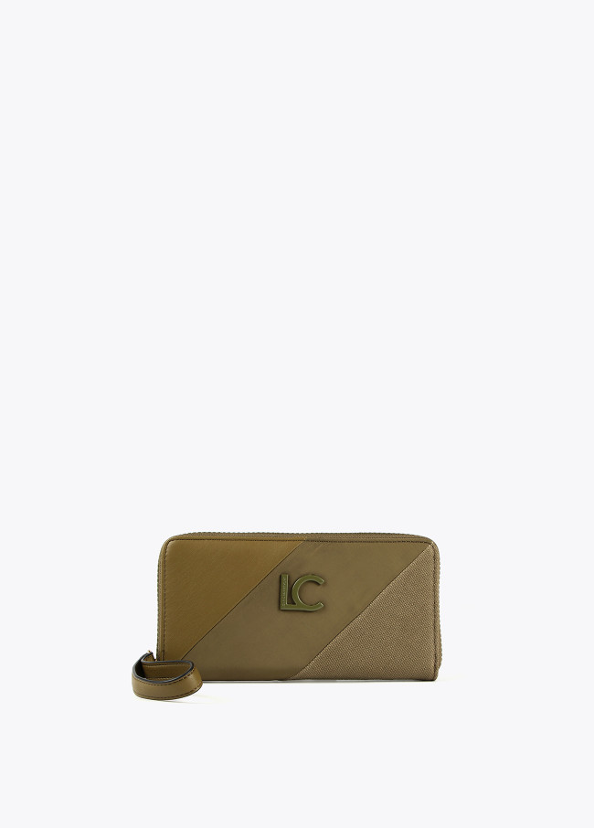 Large logo wallet