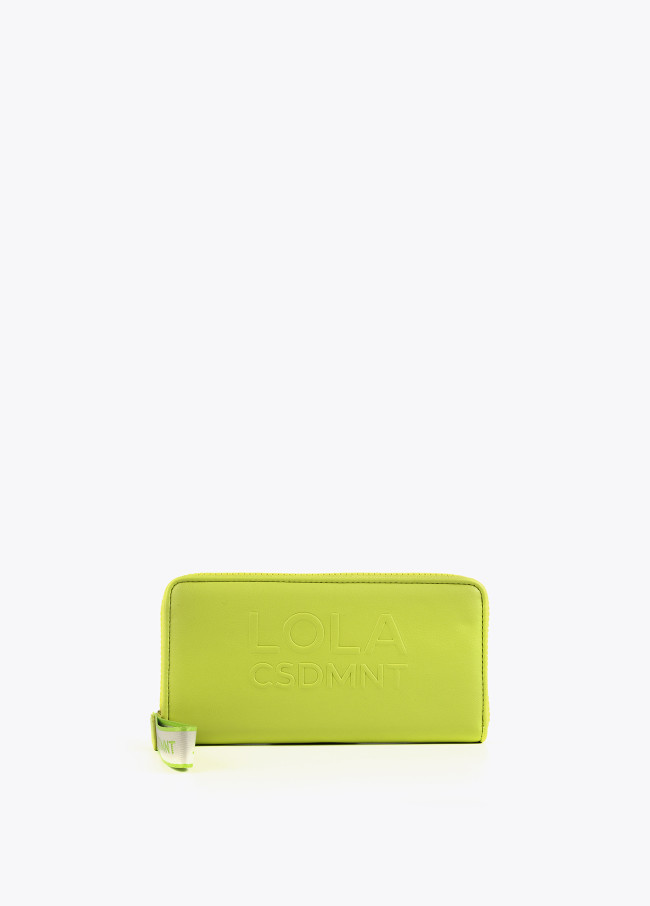 Large raised logo wallet