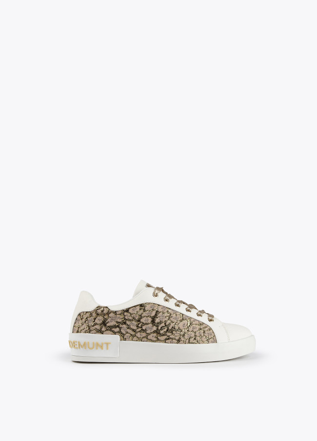 Sneaker stampa leopardata