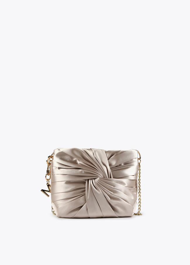 Evening bag with bow