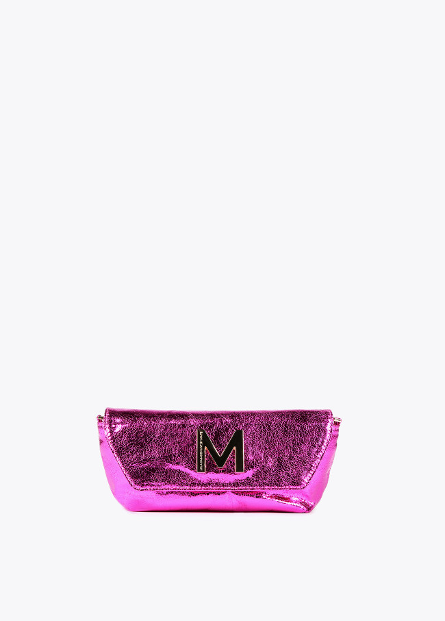 Metallic evening bag