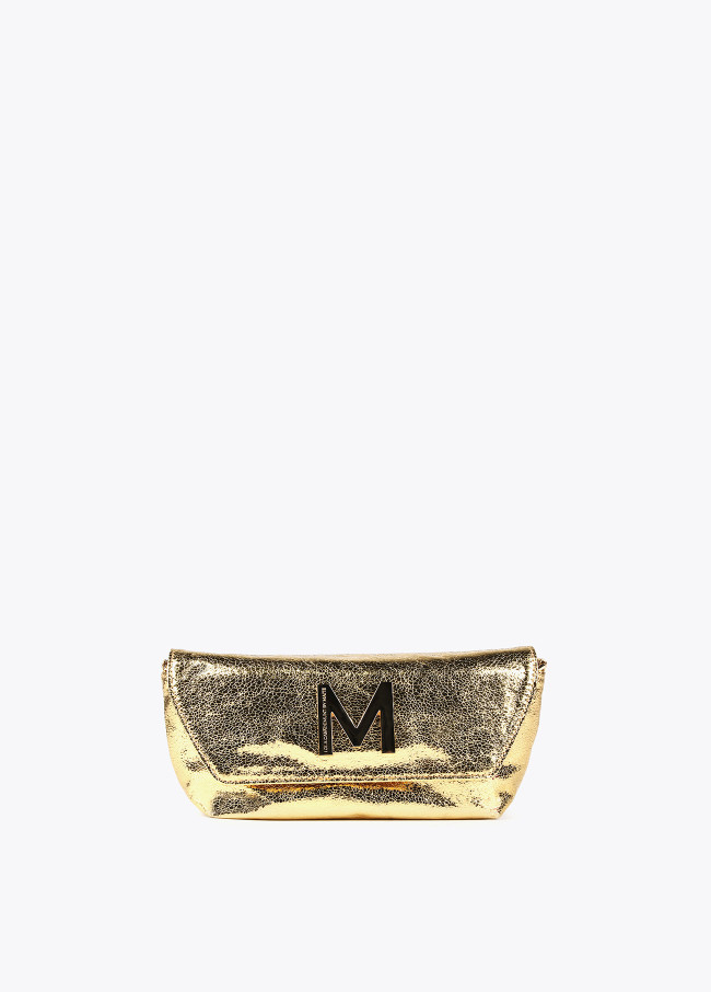 Metallic evening bag