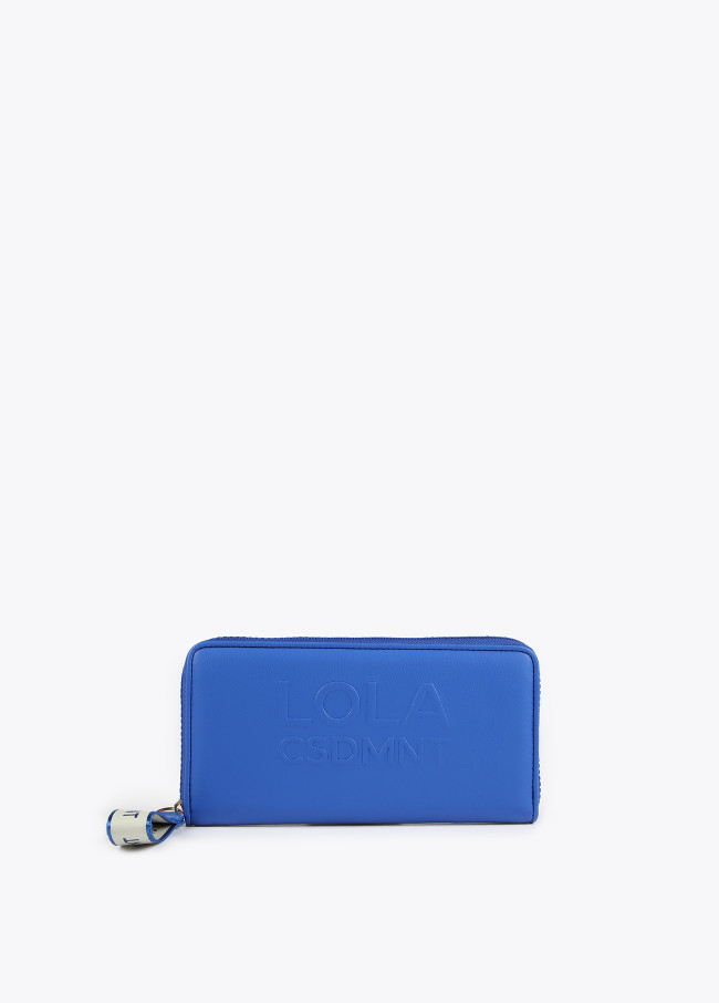 Large raised logo wallet