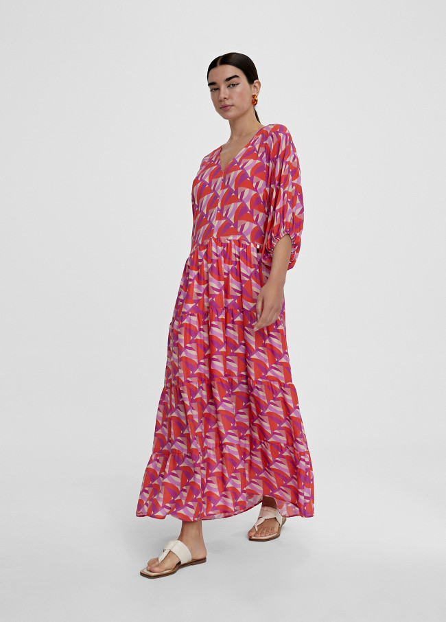 Robe imprimé multicolore