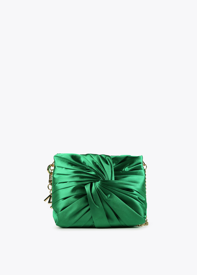 Evening bag with bow