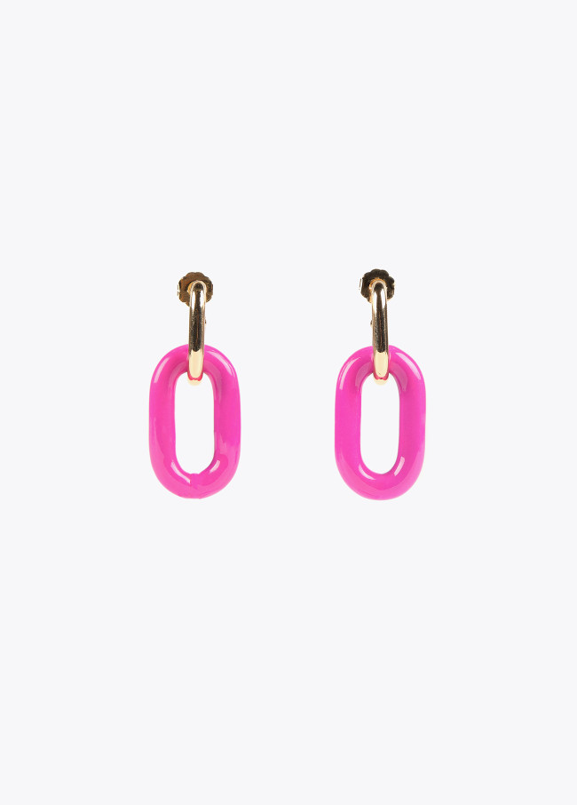 Two-piece earrings