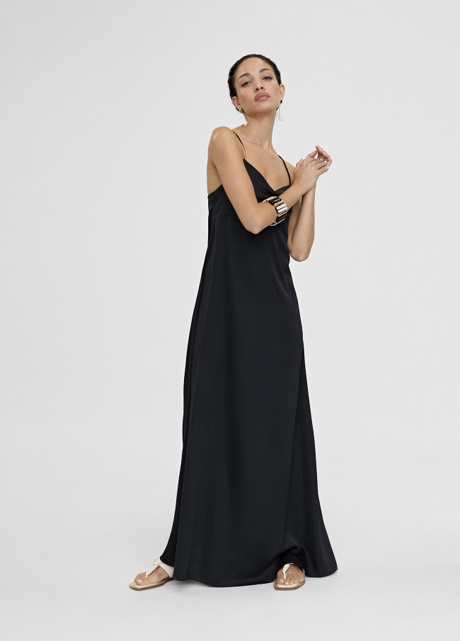 Long camisole dress