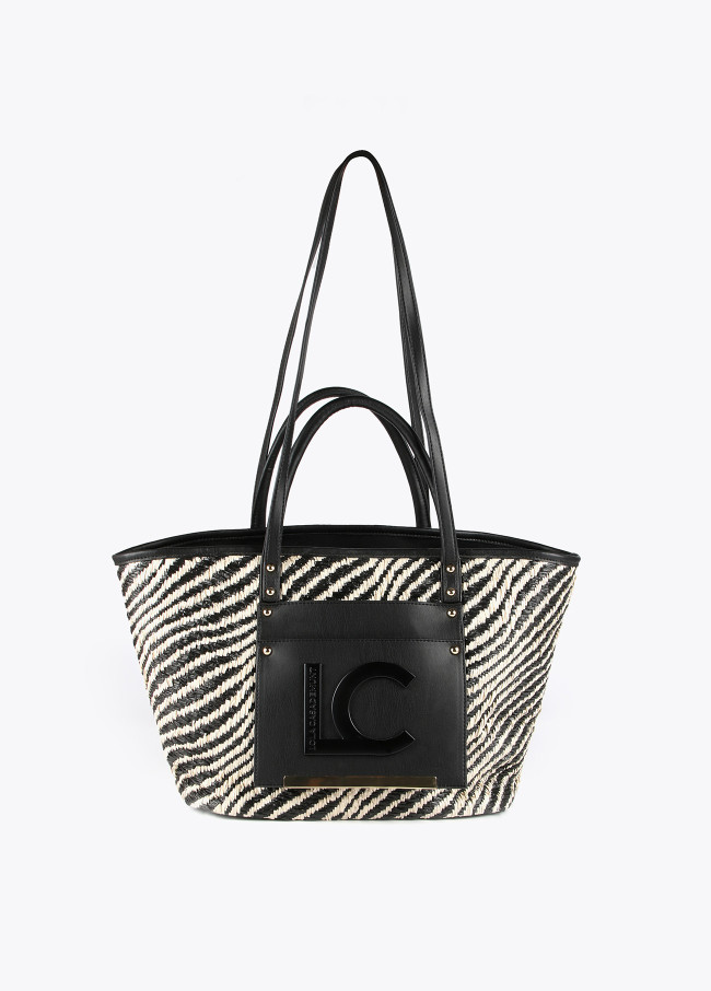 Borsa shopper a cesta