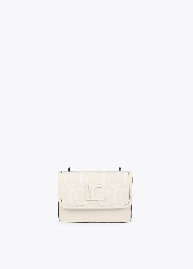 Sac besace monogramme