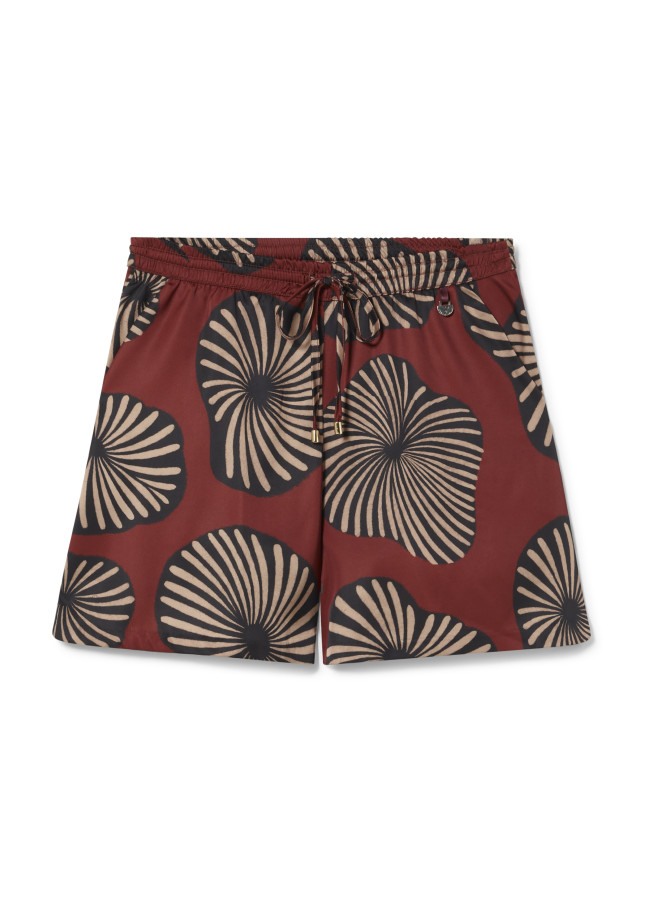 Printed Bermuda shorts